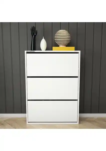 Decorfers Belen 3 Kapaklı 6 Bölmeli Düşer Kapak Ayakkabılık Ürün Özellikleri ve Kullanım Rehberi