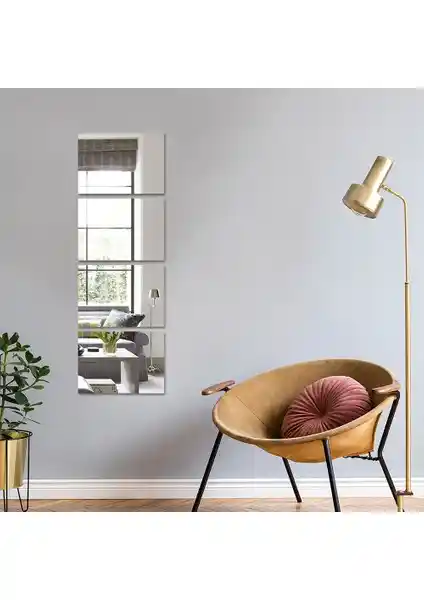 Decorita 4'lü Dikdörtgen Ayna Takımı Modern ve Dayanıklı Tasarım Özellikleriyle