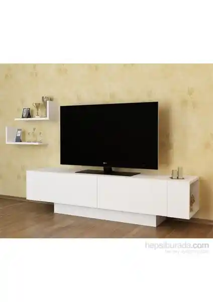 Decorotika Ekol TV Ünitesi Modern Tasarım ve Dayanıklı Malzemelerle Şıklık Sunar