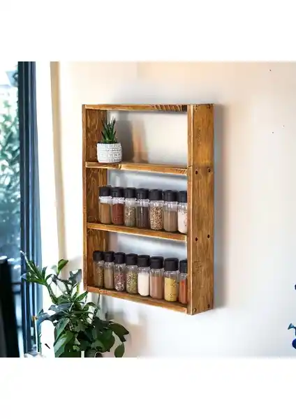 Defa Defa Ahşap Mutfak Dolabı ve Rafı: Şık ve Dayanıklı Tasarım ile Mutfak Düzeni Sağlama