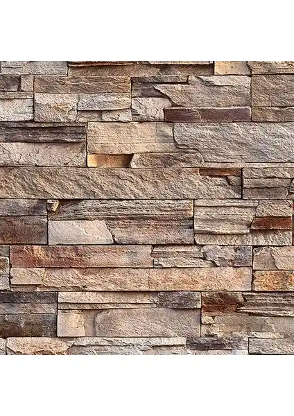 Dekor Harmony 207-B Taş Desenli Duvar Kağıdı: Modern Mekânlar İçin Estetik ve Dayanıklı Tasarım