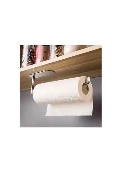 Delta Home Paslanmaz Çelik Kağıt Havlu Askılığı: Modern ve Dayanıklı Mutfak ve Banyo Aksesuarı