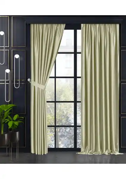 Demor Home Blackout Perde Taş Rengi Yarı Mat Blackout Fon Perde Detaylı İnceleme