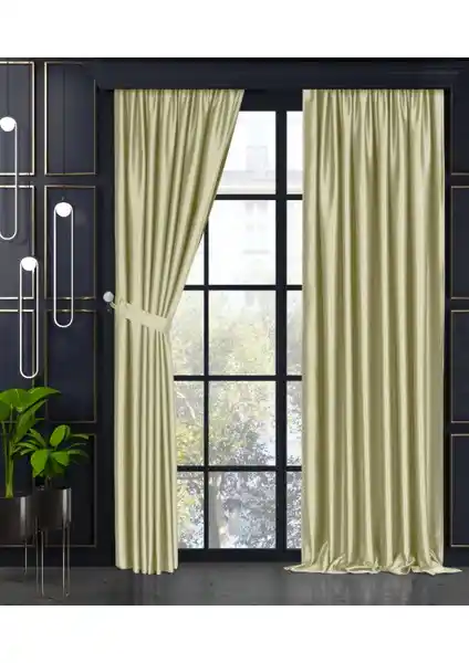 Demor Home Yüksek Kalite Blackout Fon Perde Modern Tasarım ve Kullanım Kolaylığıyla