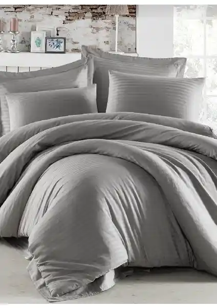 Deneme Zamanı Çift Kişilik Saten Nevresim Takımı Kaliteli ve Şık Tasarımıyla Yatak Odalarınıza Zarif Bir Dokunuş