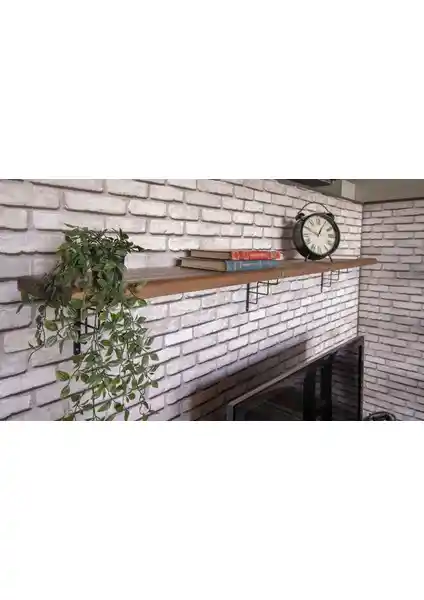 Deryawood Masif Ahşap Ağaç Raf 30x60 cm doğal ve dayanıklı tasarım