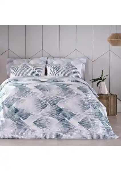 Dessen Mirena Pamuklu Çift Kişilik Nevresim Takımı Doğal ve Şık Tasarımıyla Yatak Odalarına Uyum Sağlar