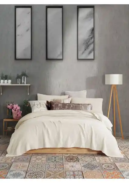 Destiny Hometex 4 Katlı Muslin Yatak Örtüsü %100 Pamuk ve Çok Yönlü Kullanım Özellikleri