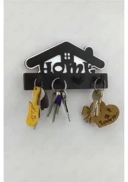 Diji Wood Home Ahşap Anahtar Askısı Modern ve Şık Tasarımıyla Dekorasyonunuza Yenilik Katar