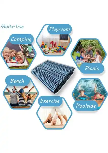 Doğa Dostu Siyah Hasır: Kamp, Piknik ve Plaj İçin Modern ve Sürdürülebilir Seçenek