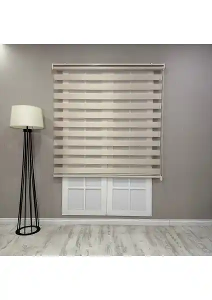 Donatti Bambu Zebra Stor Güneşlik Perde Bej: Modern ve Dayanıklı Dekorasyon Çözümü