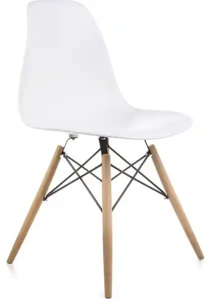 Dorcia Home Beyaz Eames Sandalye Modern Tasarım ve Çok Yönlü Kullanım İmkanıyla Öne Çıkıyor