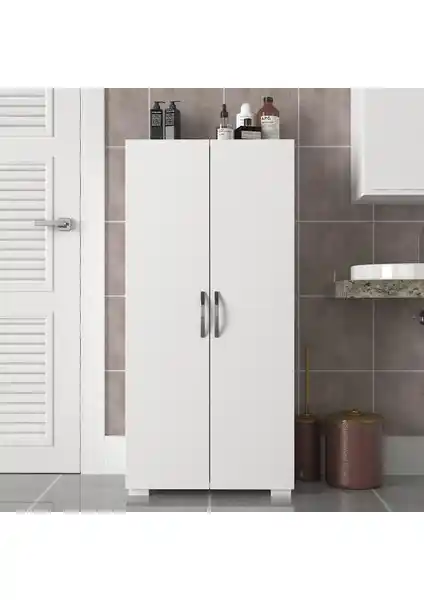 Dorpek Devika Çok Amaçlı 2 Kapaklı Dolap Geniş Depolama ve Modern Tasarım Özellikleri