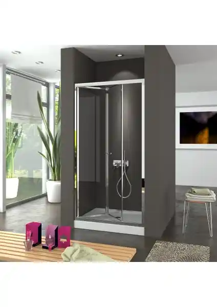 Durul Duşakabin Ön Cephe Katlanır Akordion Kapı Modern ve Güvenilir Banyo Çözümü