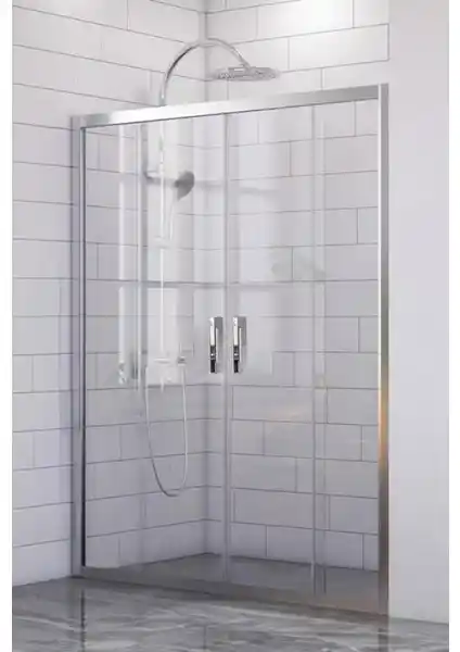 Durul Duşakabin Ön Cephe Parlak Şeffaf 5mm 190cm Modern ve Güvenli Tasarım