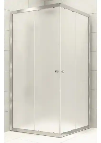 Durul Kare Buzlu Duşakabin 80x90 Modern ve Dayanıklı Banyo Çözümü