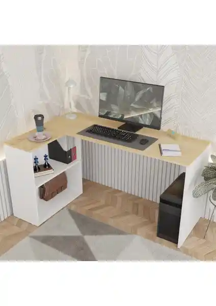 Durusilya L Çalışma Masası: Modern ve Dayanıklı Ofis ve Ev Çalışma Alanları İçin Tasarım