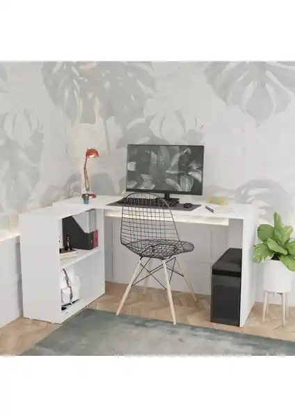 Durusilya Mobilya L Şeklinde Çalışma Masası Fonksiyonellik ve Estetiğin Buluşması