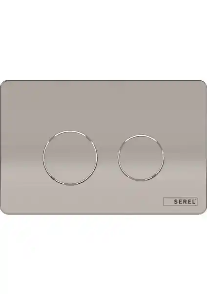 E.C.A Serel Gömme Rezervuar Kumanda Paneli Modern Tasarım ve Dayanıklılık Özellikleriyle