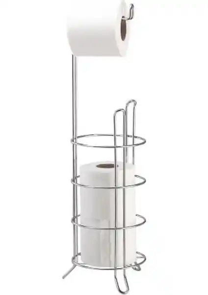 Ece Metal Krom WC Kağıtlık: Modern ve Dayanıklı Banyo Aksesuarı