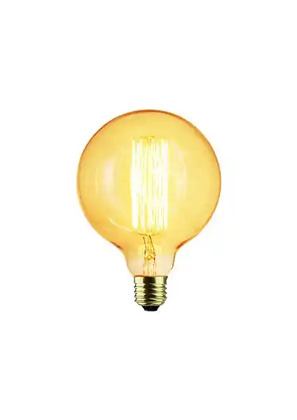 Edison G125 Glop Dimmer Özellikli 60W Ampul ile Şık ve Fonksiyonel İç Mekan Aydınlatması