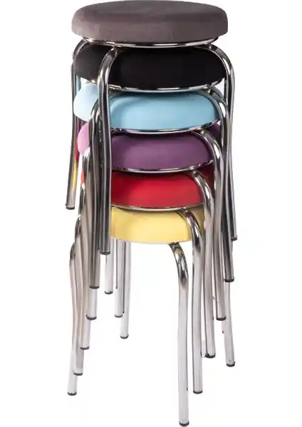 Ekip Shop Endüstriyel Tasarımlı Mutfak Sandalyesi Dış Mekan ve İç Mekan Kullanımı