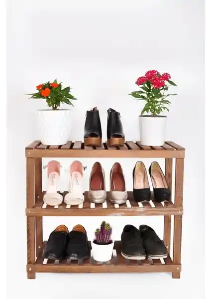 El Yapımı Ahşap Ayakkabılık: Doğal ve Şık Depolama Çözümü