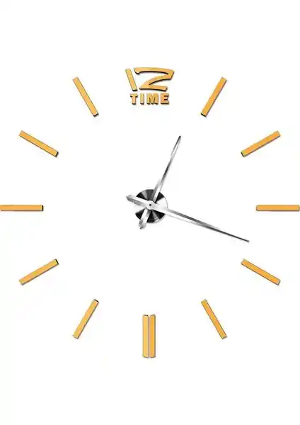 El Yapımı Dekoratif Duvar Saati: Modern ve Şık Tasarım ile Evinize Estetik Katın