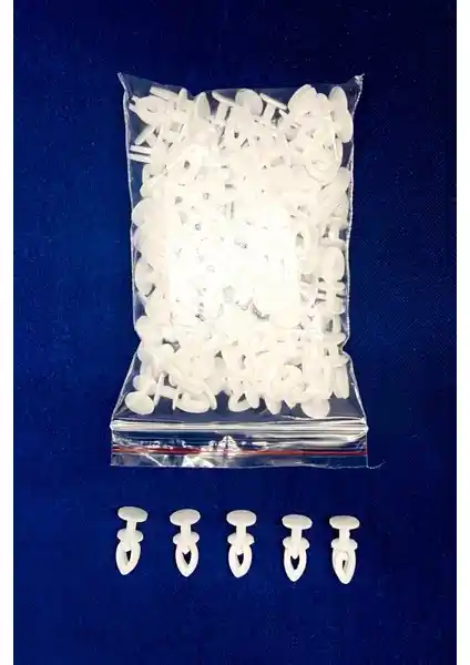 Elegant Home Tekstil Geçmeli Perde Halkası: Dayanıklı ve Ekonomik Perde Aksesuarı