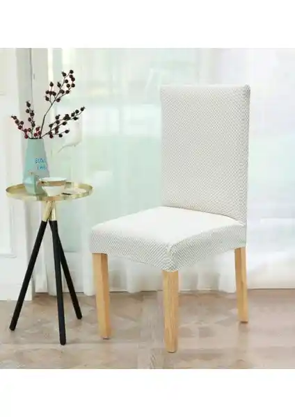Elgeyar Balpeteği Likra Kumaşlı Sandalye Örtüsü: Şık ve Pratik Mobilya Koruma Çözümü
