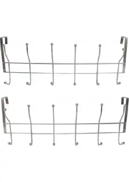 Elite Home Kapı Arkası 12 Kancalı Askı: Dayanıklı ve Pratik Depolama Çözümü