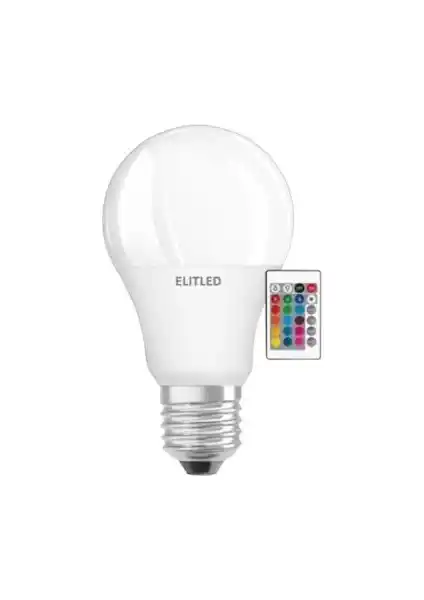 Elitled Renk Değiştiren LED Ampul: Enerji Tasarruflu ve Çok Renkli Aydınlatma Çözümü