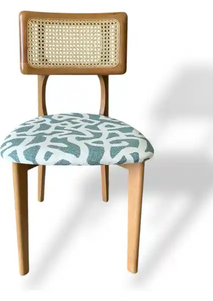 ELMASSAN Bohem Hazeran Hasır Sandalye: Modern ve Şık İç Mekan Dekorasyonu İçin Ideal Tercih