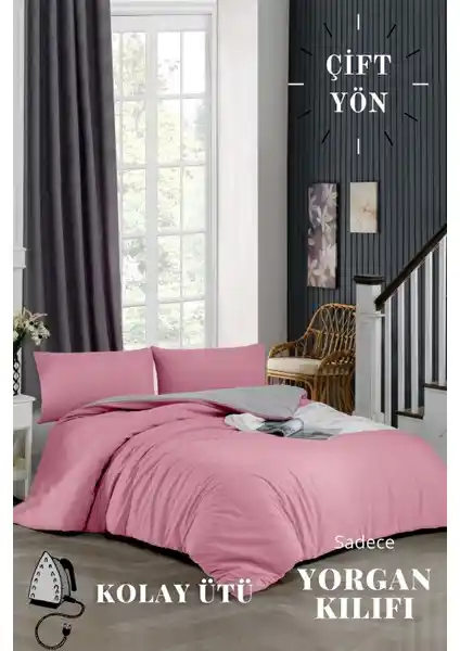 Ely Parker Çift Yönlü Yorgan Kılıfı: Dayanıklı, Şık ve Kullanışlı Yatak Örtüsü