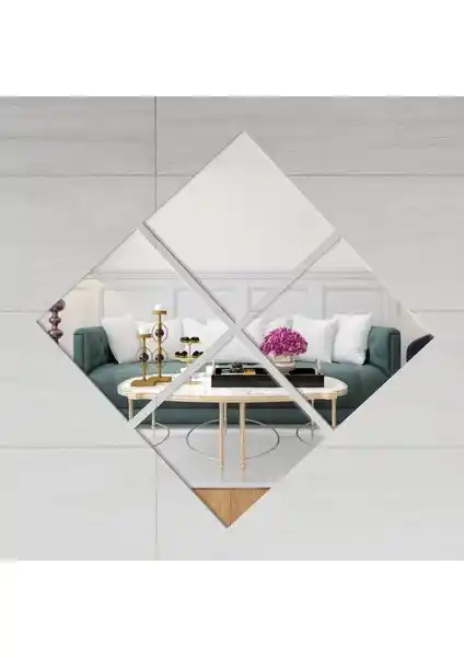 Enc Home 4'lü Dekoratif Aynalar Modern Tasarım ve Kolay Montaj Özellikleriyle
