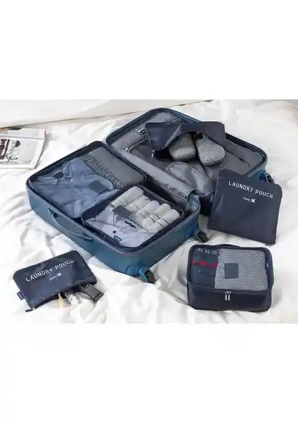 English Home Blare 6'lı Organizer Seti: Şık ve Fonksiyonel Seyahat ve Ev Düzenleme Çözümü