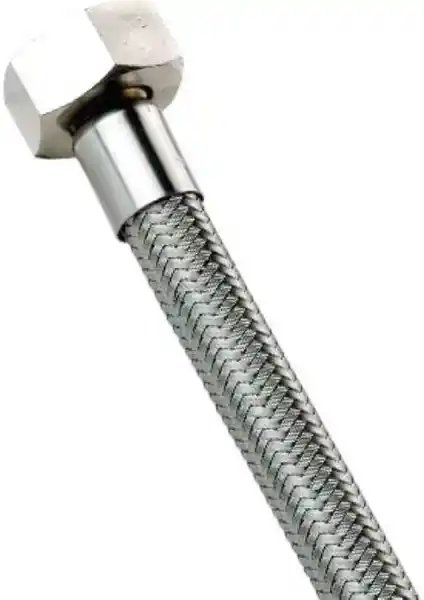 Ennalbur 3/8X3/8 Flex Paslanmaz Hortum 50 Cm Dayanıklı ve Esnek Su Tesisatı Ürünü