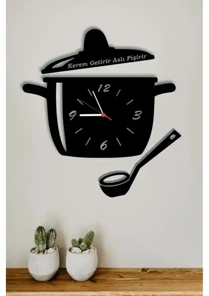 Ensa Design Mutfak Duvar Saati: Şık ve Fonksiyonel Tasarım ile Mutfak Dekorunuza Zarif Dokunuş