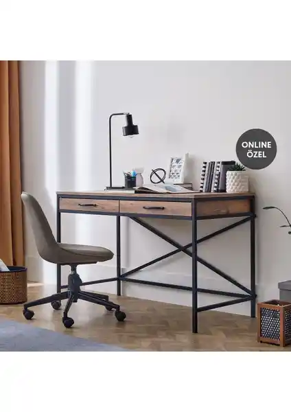 Enza Home Vera Çalışma Masası: Modern, Dayanıklı ve Şık Ofis Mobilyası Çözümü