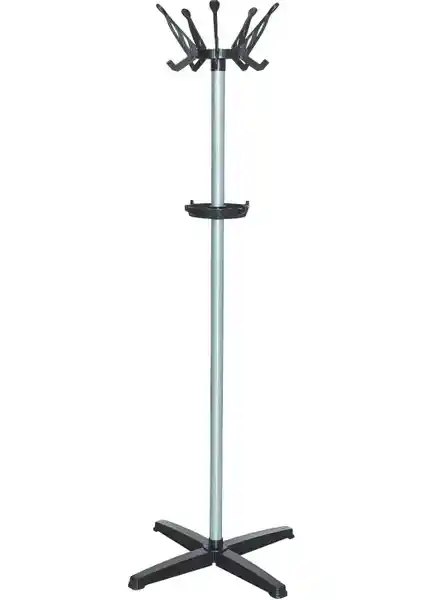 Enzelo Ayaklı Askılık Lüx Portmanto Gri Modern ve Dayanıklı Depolama Çözümü