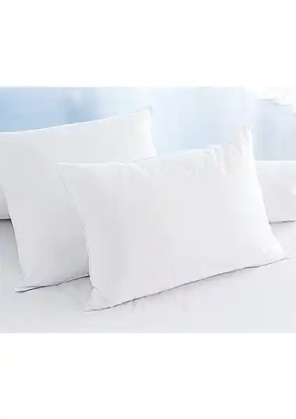 Eponj Home 2'li Silikon Yastık 50x70 cm Beyaz Şık ve Konforlu Uyku Deneyimi Sunar