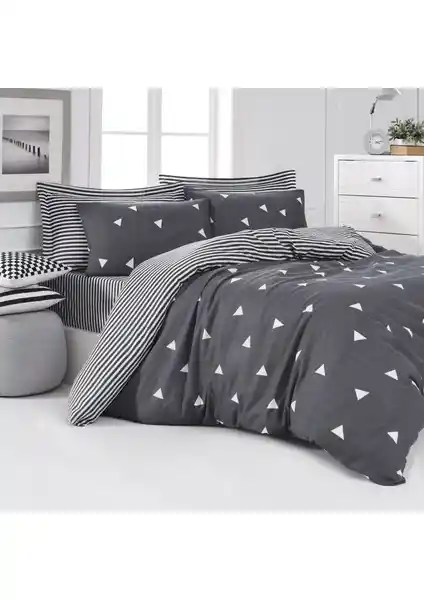 Eponj Home Mature Çift Kişilik Nevresim Seti Modern ve Dayanıklı Tasarımıyla Konfor Sağlar