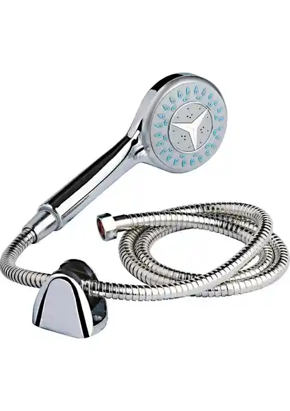 Erol Teknik Aqua Blue Mafsallı Duş Seti Zeta: Modern ve Fonksiyonel Banyo Çözümü