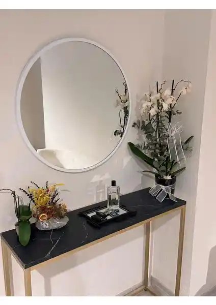 Ersan Dizayn Yuvarlak Ayna 60 cm ile İç Mekanlarınıza Modernlik Katın