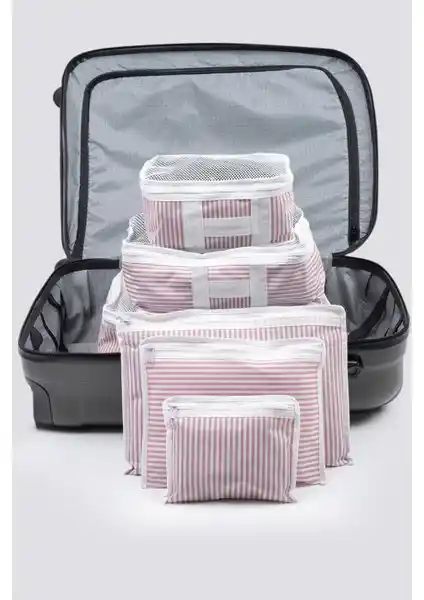 Esti 6'lı Valiz Düzenleyici Seti: Pratik ve Şık Seyahat ve Günlük Kullanım Çözümleri