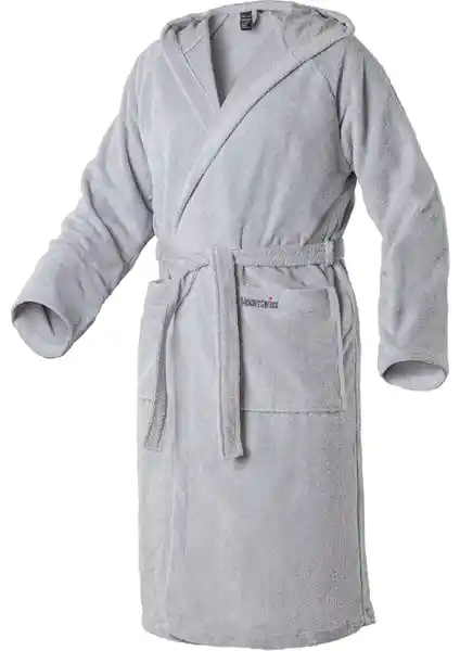 EV-X Kapşonlu Bedenli Bornoz: Konfor ve Şıklığı Bir Arada Sunan Ev Giyim Ürünü