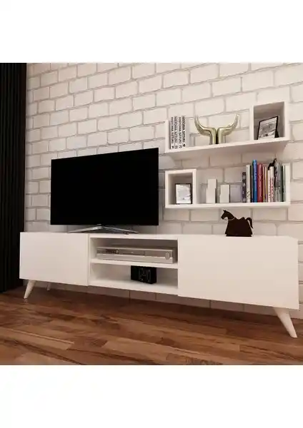 Evbingo Doğa TV Ünitesi: Modern ve İşlevsel Tasarım ile Ev Dekorasyonunu Tamamlar