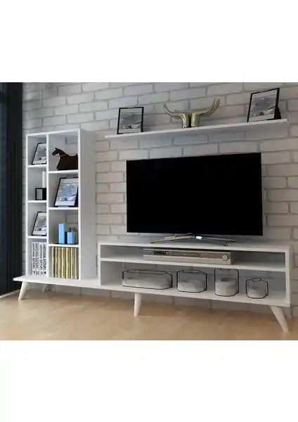 Evbingo İda TV Ünitesi Modern Tasarım ve Dayanıklı Malzeme ile Güçlü Bir Seçenek