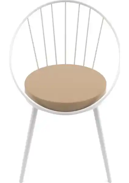 EVDEMO Eylül Metal Tel Sandalye: Modern Tasarım ve Dayanıklı Kullanım Özellikleri