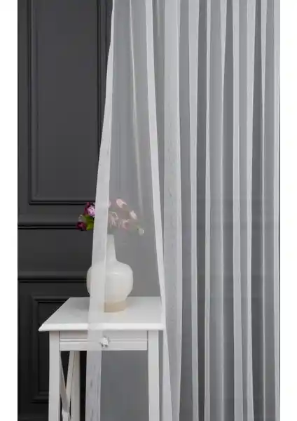 Evdepo Taç Grek Ekstraforlu Pilesiz Tül Perde Modern ve Şık Tasarım